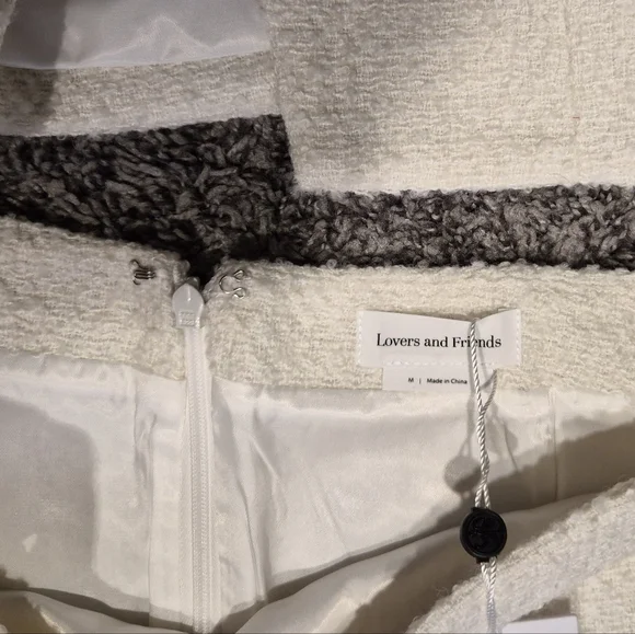 Lovers + Friends White Sleeveless Shirt and Skort set - Picture 7 of 9